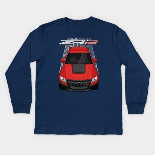 Chevrolet Colorado ZR2 - Red Hot Kids Long Sleeve T-Shirt